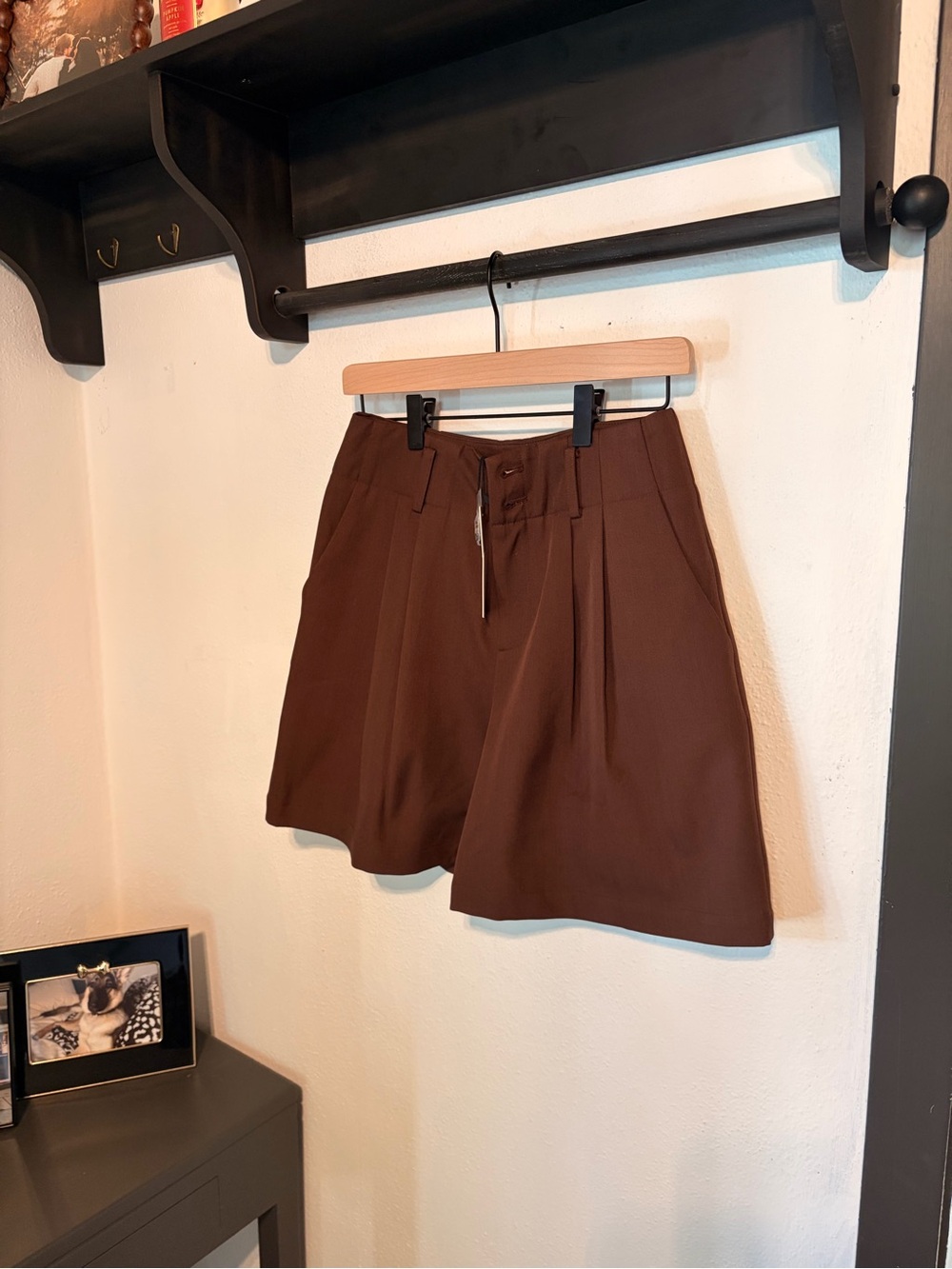 Commense Brown Women’s Tailored Short